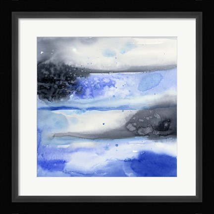 Framed Laguna Azul I Print