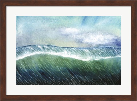 Framed Big Surf I Print