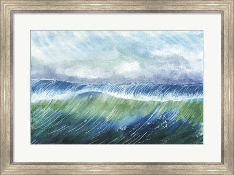 Framed Big Surf II Print