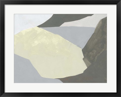 Framed Landscape Composition II Print