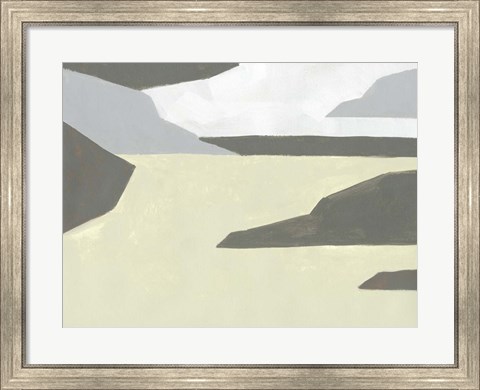 Framed Landscape Composition III Print