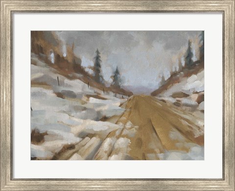 Framed Snowscape I Print