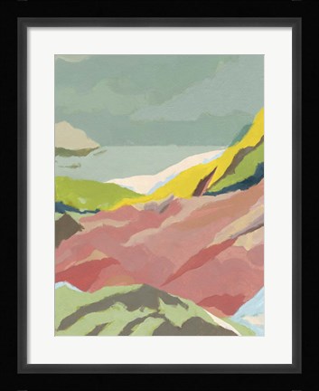 Framed Candy Coast II Print