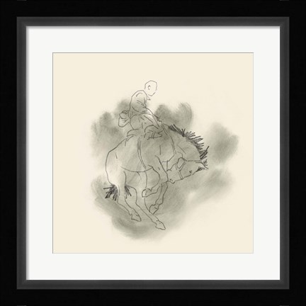 Framed Broc Buster I Print