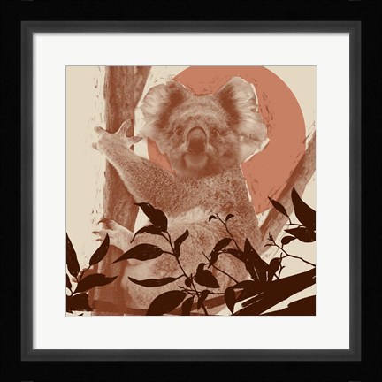 Framed Pop Art Koala II Print