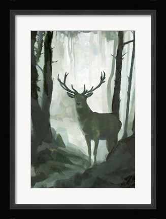 Framed Elemental Animals I Print