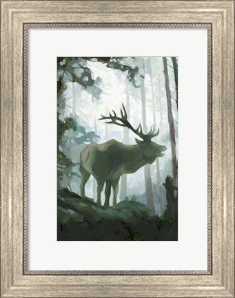 Framed Elemental Animals II Print