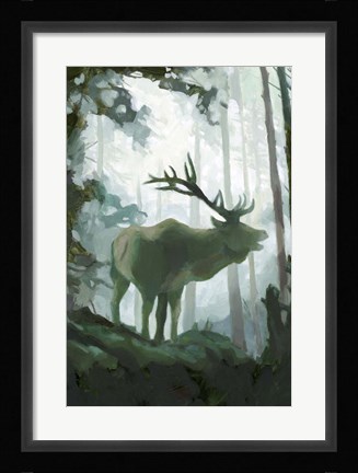 Framed Elemental Animals II Print