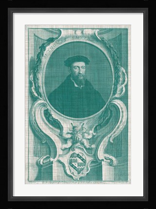 Framed Houbraken Pop VI Print