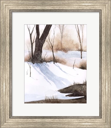 Framed Snowland I Print
