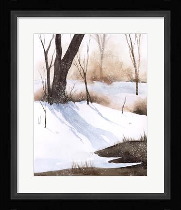 Framed Snowland I Print