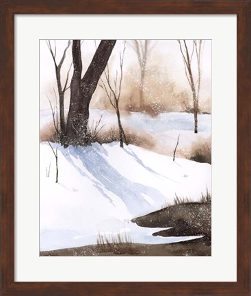 Framed Snowland I Print