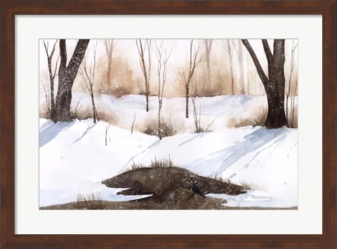 Framed Snowland III Print