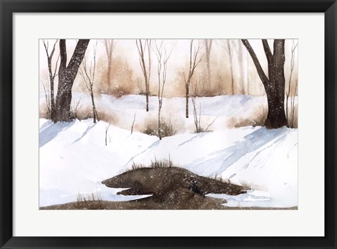 Framed Snowland III Print