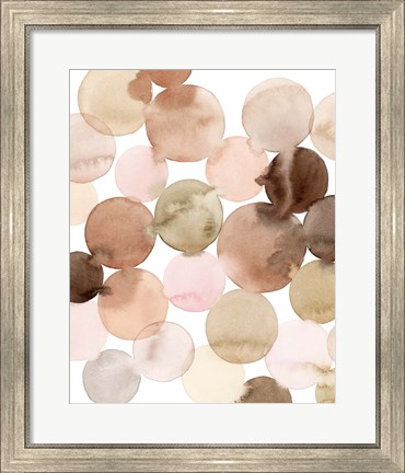 Framed Speckled Clay II Print