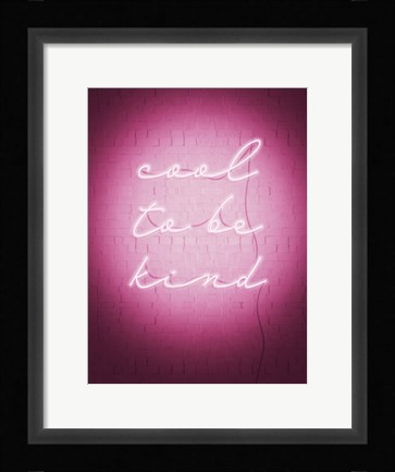 Framed Sweet Neon I Print