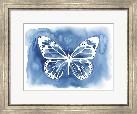 Framed Butterfly Inkling II Print
