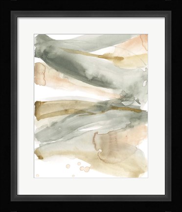 Framed Concurrent Pastels II Print