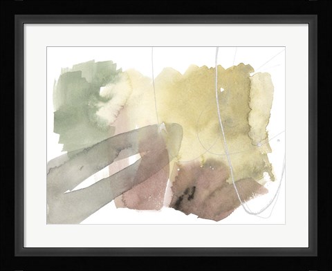 Framed Warm Occurences III Print