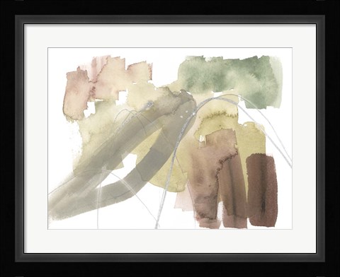 Framed Warm Occurences IV Print