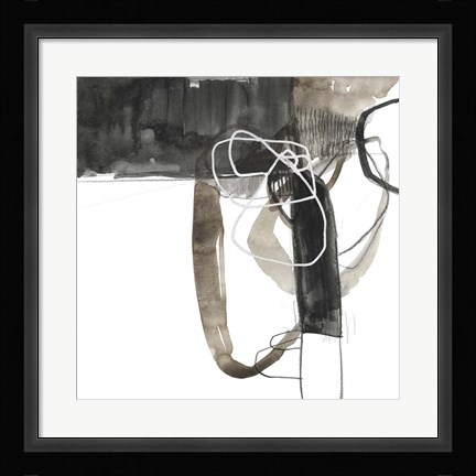 Framed Interlocked I Print