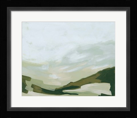 Framed Valley Green I Print