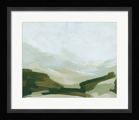 Framed Valley Green II Print