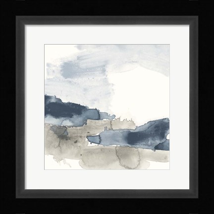 Framed Shoreline Blues VIII Print