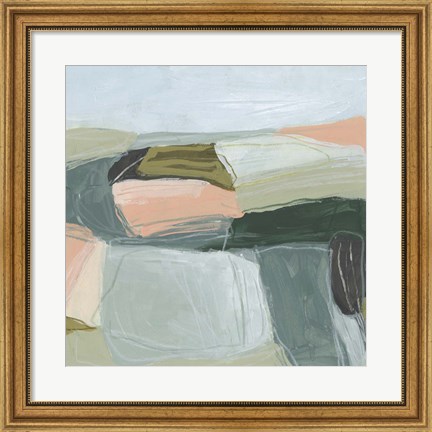 Framed Field Partition II Print