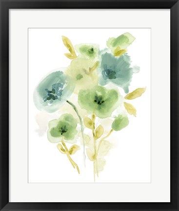 Framed Meadow Bouquet II Print