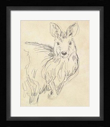 Framed Outback Sketch III Print