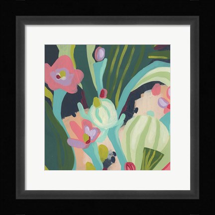Framed Tropical Celebration I Print