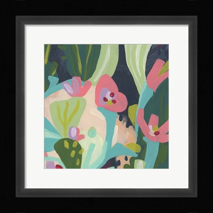 Framed Tropical Celebration III Print
