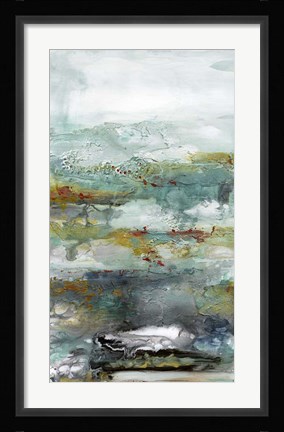 Framed Emerald Vision I Print