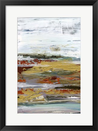 Framed Marble Coast II Print
