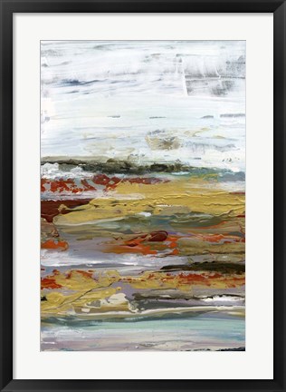 Framed Marble Coast II Print