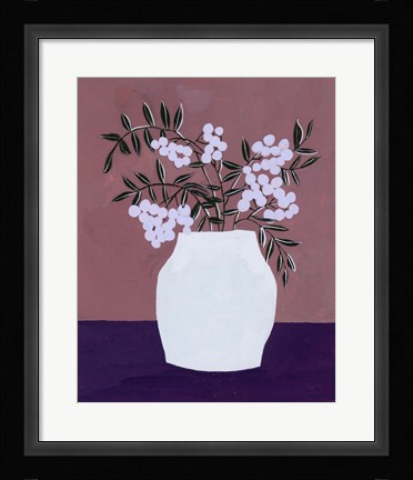 Framed Tree Berries II Print