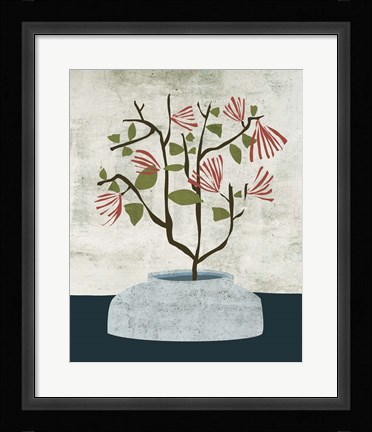 Framed Zen Branch II Print