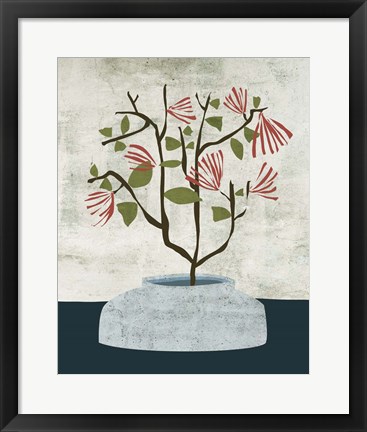 Framed Zen Branch II Print