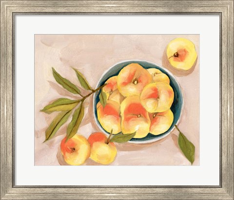 Framed Saturn Peaches II Print