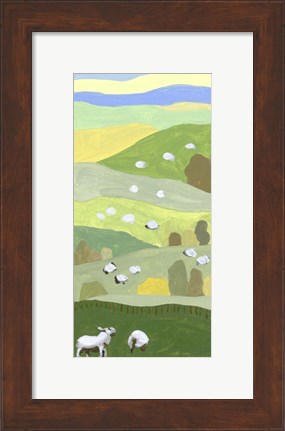 Framed Mountain Sheep I Print