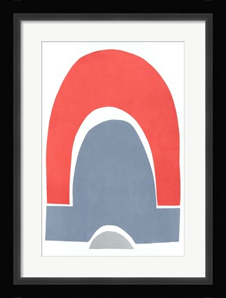 Framed Primary Arches III Print