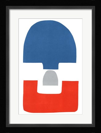 Framed Primary Arches V Print