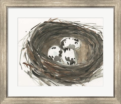 Framed Nesting Eggs I Print