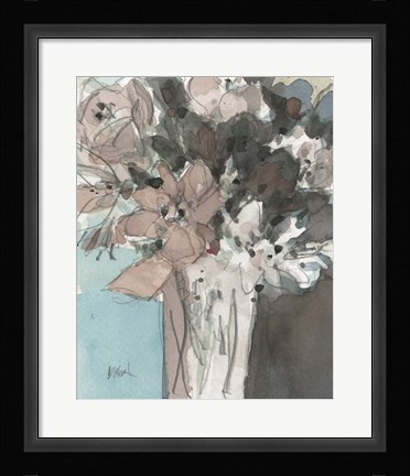 Framed Two Hues II Print