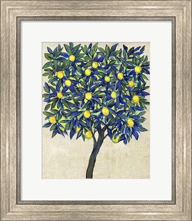 Framed Lemon Tree Composition II Print