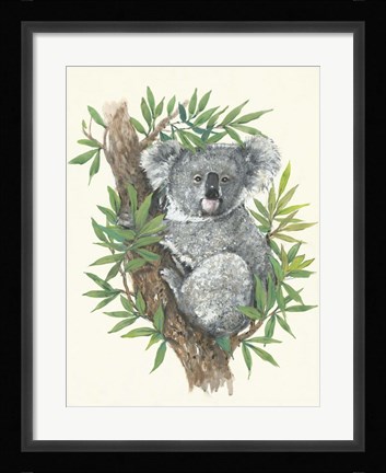 Framed Holding On I Print