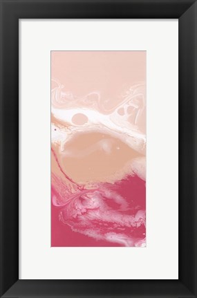 Framed Bubble Flux I Print