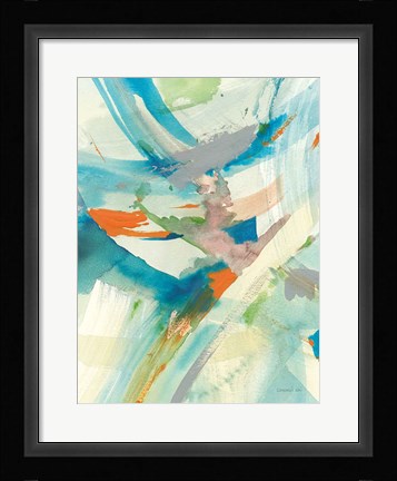 Framed Spontaneous II Print