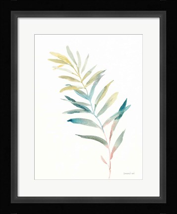 Framed Greenery II Print